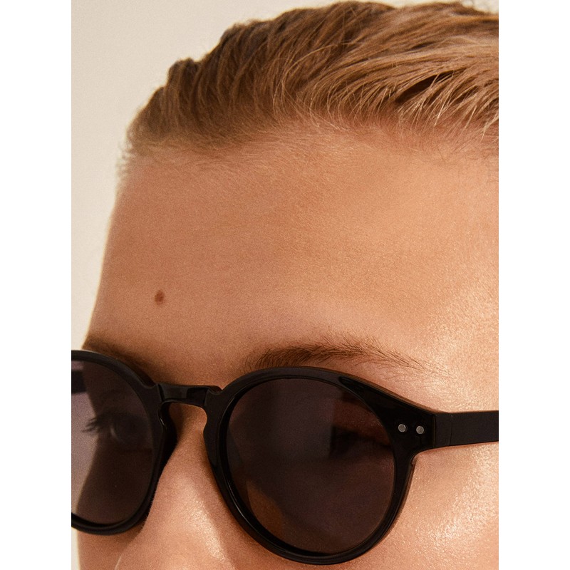 PILGRIM, KYRIE Classic Round Sunglasses, Polarised Women's Sunglasses with UV400