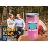 Radiologist Pink Edition Viking Tumbler 20oz - Of course I'll