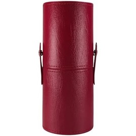 Makeup Brush Holder Travel, Compact Lightweight Accessory for Travel and Daily Use - Kososuru Makeup Brush Pu Leather