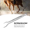 SIRIUSTIMES Hot Fitting Horse Hoof Veterinary Instruments Heavy Steel Farriers