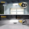 Battery Powered Motion Sensor Outdoor Lights, 1500LM Flood Lights IP65