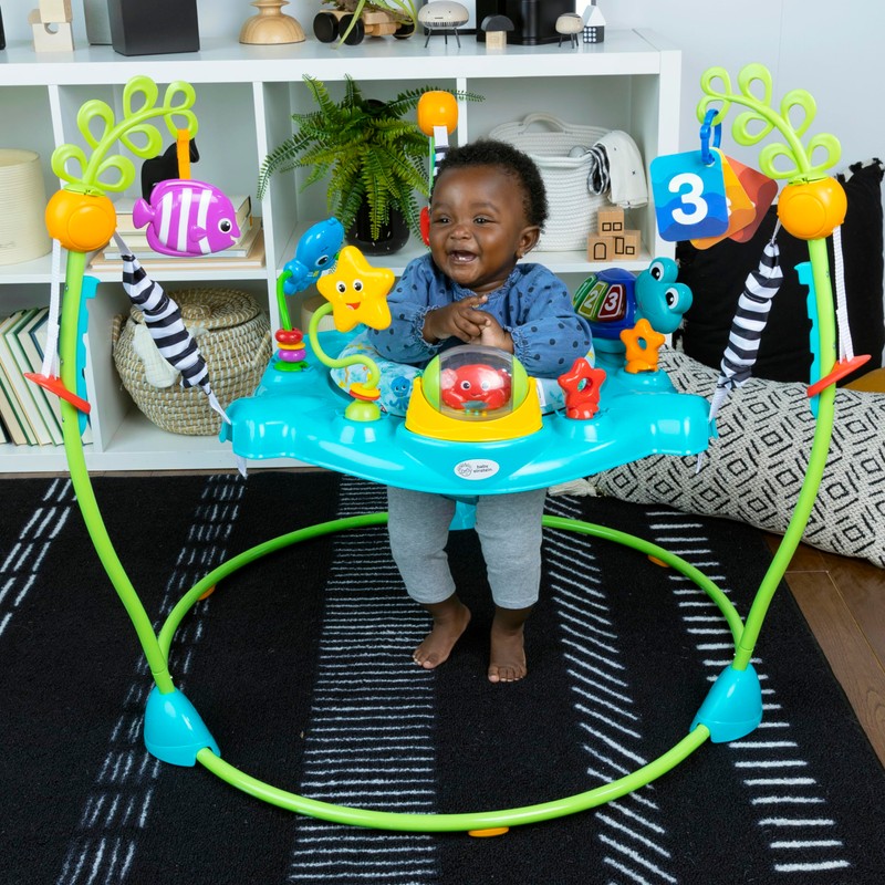 Baby Einstein Ocean Explorers Curiosity Cove 2-in-1 Educational Activity Jumper
