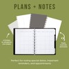Happy Planner Undated Plans + Notes Monthly Planner Notebook Journal,