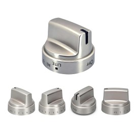 5 Pcs GE Stove Knobs Replacements WB03X24818