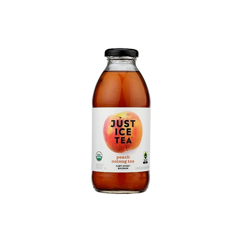 Eat The Change Just Ice Tea Organic Peach Oolong Tea,