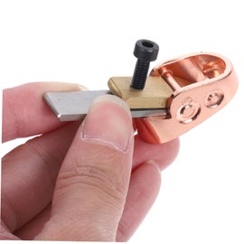 Tofficu Violin Makers Plane Mini Hand Planer Tool for Woodworking Durable Construction for DIY Instrument Making and Surface Processing for Craftsmen and Woodworkers