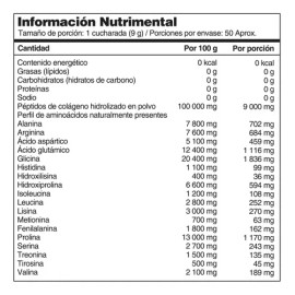 Colágeno Marino Hidrolizado En Polvo Codeage Sin Sabor 450gr                                                                                          