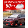 Mekdghro Custom Fit Windshield Sun Shade for Toyo-ta Highlander 2014-2019,