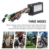Electric Bike Conversion Kit 3 Mode 17A Controller SW900 Display