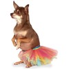 Rubie's Pet Costume Tutu, Rainbow, Medium/Large