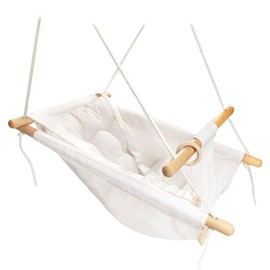 Tislly Baby Swing Outdoor Indoor for Infants to Toddlers, Portable Adjustable Baby Porch Swing with 5-Point Safety Belt, Kids Tree Hanging Chair Toys for Door Garden Backyard
