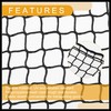 Hihaha 1 Pc 1.8x2.5m Universal Trailer Cargo Net - Pickup