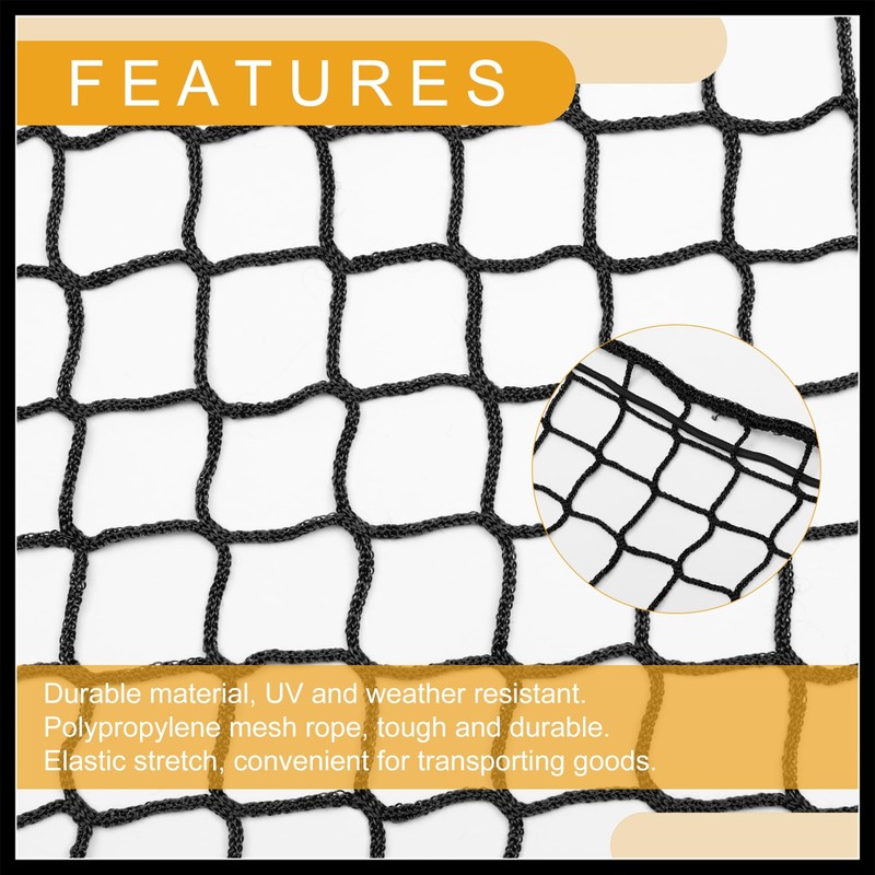 Hihaha 1 Pc 1.8x2.5m Universal Trailer Cargo Net - Pickup