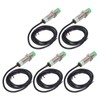 5Pcs Proximity Switch 2 Wire Normally Open 68Hz Response Frequency