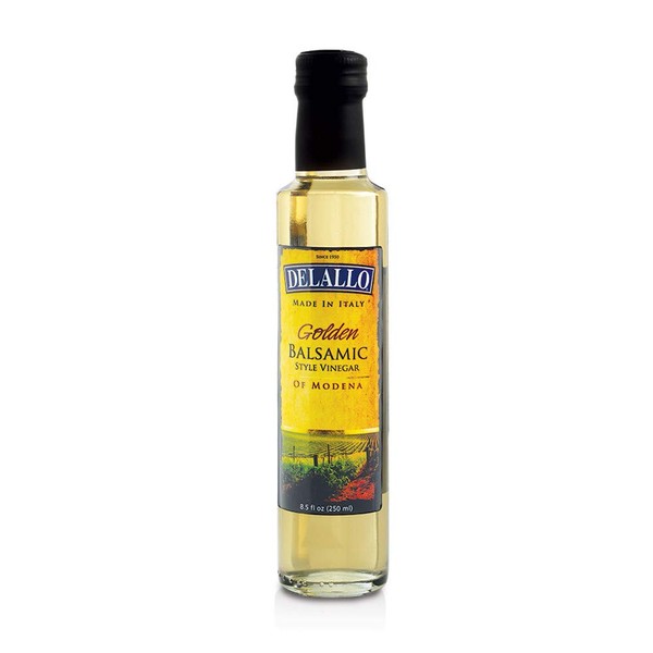 Delallo Vinegar Golden Sweet, 8.5 oz