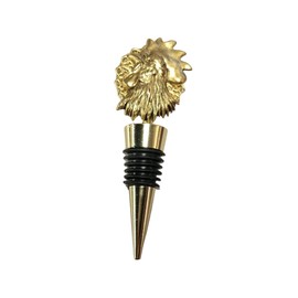 Handmade Golden Rooster Wine Bottle Stopper