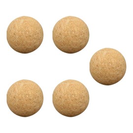 BESPORTBLE Cork Balls 36mm Foosball Balls Table Football Cork Balls for Table Soccer Foosball Replacement Accessory 5pcs