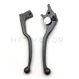 HTTMT MT241-004-CN Carbon Brake Clutch Hand Levers Compatible with Suzuki Gsxr 600 750 Katana 750F Sv650 Sv650S
