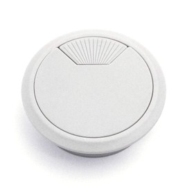 5 pieces cable gland plastic cable bushing cable fairlead Ø 60 mm white