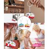 Camper Keychain 6pcs, Key Ring with Campervan Key Decoration Pendant