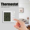 AC220V Central Air Conditioning Fan LCD Thermostat Air Conditioning Temperature