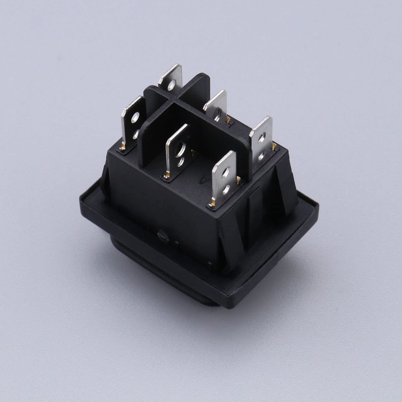 VGOL 2PCS Rocker Toggle Switch Red LED Light 3 Position