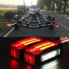 Unbranded LED Submersible Trailer Boat Rectangle Brake Stop Turn Tail