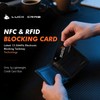 Luckcrab RFID Blocking Cards 2 Pack – Slim SafeCard NFC