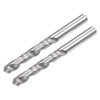 sourcing map Pack of 2 Solid Carbide Drill Bits Spiral