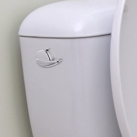 Beavorty Llave De Doblez Lateral Para Inodoro Palanca De Montaje Ángulo Compatible Tanque De Baño Mango De Inodoro De Aleación De Zinc Uso Baño
