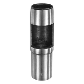 sourcing map Hollow Punch for Leather 30mm Round Hole Punch Tool for Belt Puncher Carbon Steel Single Punch for Watch Belts Cut Leather Craft Rubber Paper Fabric Plastic Soft Material