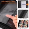 Zettokete Trading Card Binder 4 Pocket,Card Collection Binder with 160