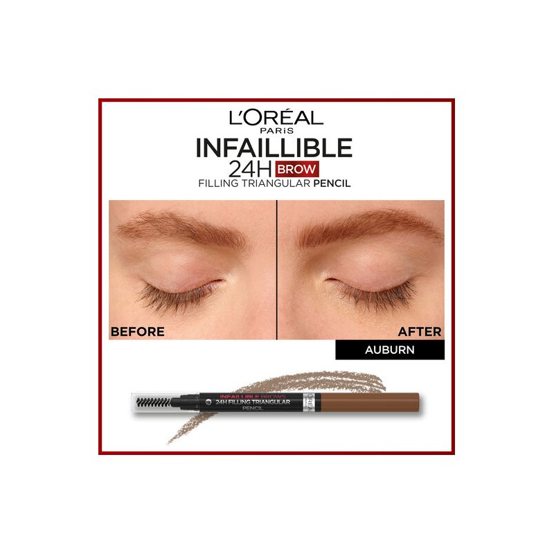 L'Oreal Infallible Brow Xpert 5.23 Auburn