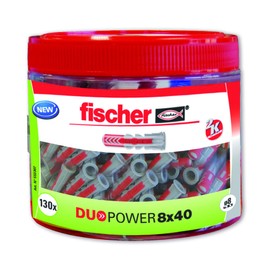 Fischer 553307 Taco Nylon, Grey and Red, 8 x 40