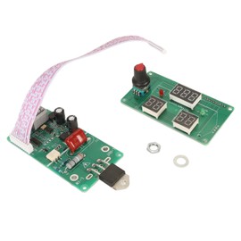 Spot Welder Control Module 40A 9 to 12V LCD Digital Display 0 to 999 Counting Ditital Single Pulse Encoder for DIY