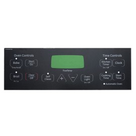 Gopayia Replacement WB27T11005 Oven Faceplate for Electric Range Oven Stove Graphic Face Cover Replaces 1473975 AH2321447 EA2321447 PS2321447