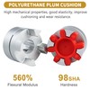 Shaft Coupling 6 mm to 6 mm Waves Flexible Coupler