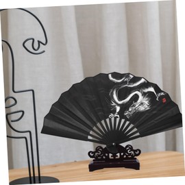 Fan Display Base Retro Fan Sturdy Display Base Suspendu Japanese Folding Fan Display Stand Fans Wedding Wall Hooks Decorative Desktop Hand Japanese Hand Fan Stand Block Gazebo Card