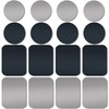 ACKLLR 16 Pieces Phone Car Mount Metal Plate with Adhesive