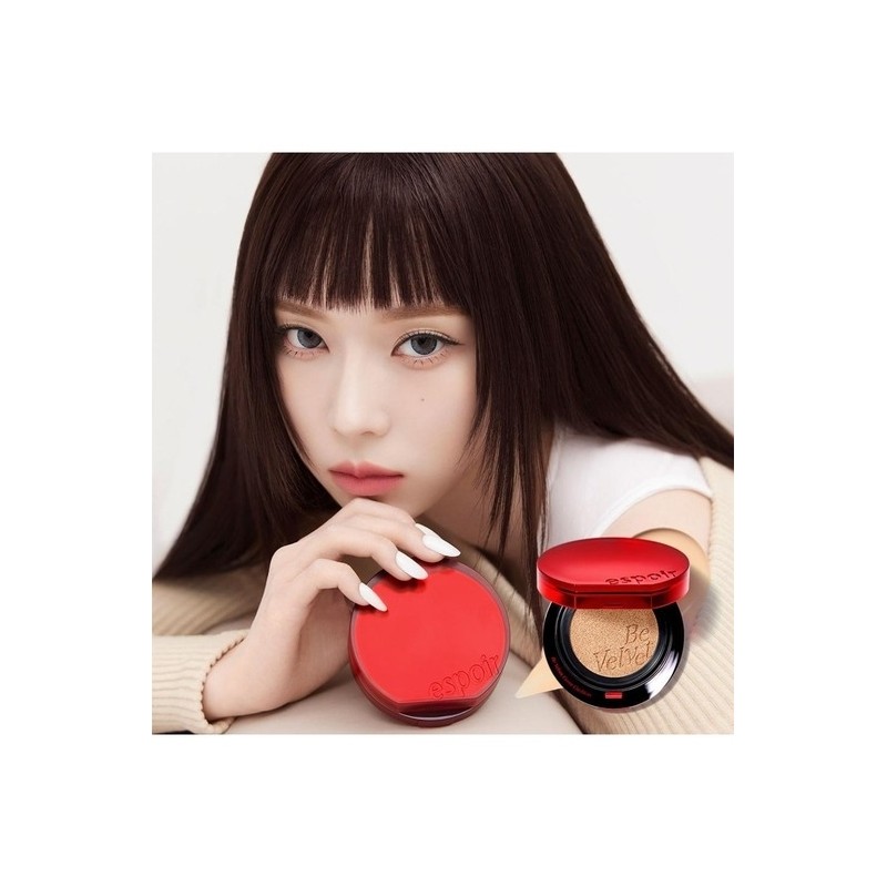 Espoir Be Velvet Cover Cushion (25AD) / 에스쁘아 비벨벳 커버