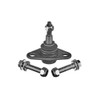Ball Joint Lower Left Hand or Right Hand Fits: Volvo S90, V90 1996-98