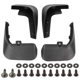 Car Mud Flaps for NV200 2010 2017, 4Pcs Mudguards Replacement, Plastic, Front and Rear