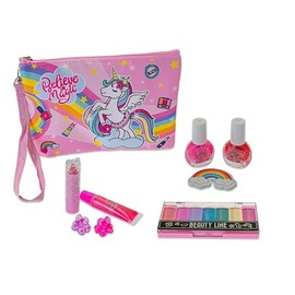 Teorema Children's Make-Up Set, Unicorn Toy, Make Up, Nail Art and Many Accessories, Complete Set