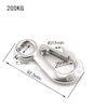 POFET Pack of 2 Heavy Duty American Cargo Hook Lifting