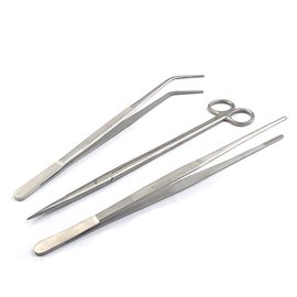 AAProTools 3 in 1 Aquarium Plant Tools, Stainless Steel Aquarium Aquascaping Kit Scissor Tweezers for Planted Fish Tankh Tank Plants