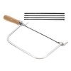 OSALADI 1set Coping Saw with Wooden Handle Lightweight Scroll Saw