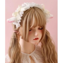 kuroobaa Sheep Ears, Headband, Sheep Horn, Headband, Lolita Style, Hair Ornament, Cosplay, Cute