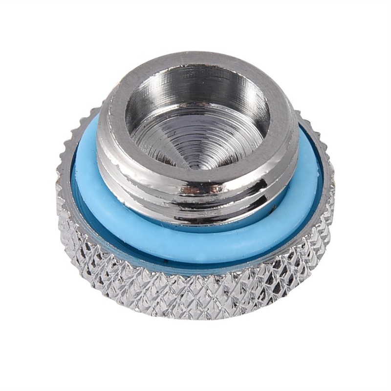 5Pcs Brass G1/4 Thread Screw-in Water Stopper Plug for PC