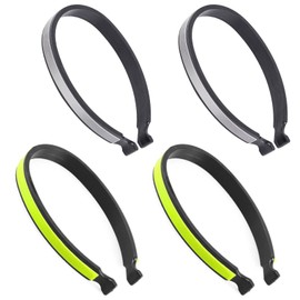 BinPhorm Bicycle Trouser Clips,4 PCS Reflective Cycling Trouser Clips Cycling Ankle Safety Band Cycling Trouser Wrap Clip Bikes Cycling Equipment for Men Women Ankles