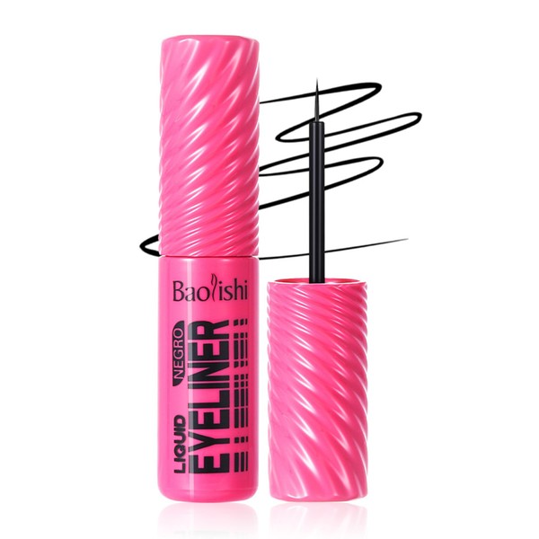 Liquid Eyeliner Pen – Long-Lasting Black Eyeliner with Ultra-Fine Brush